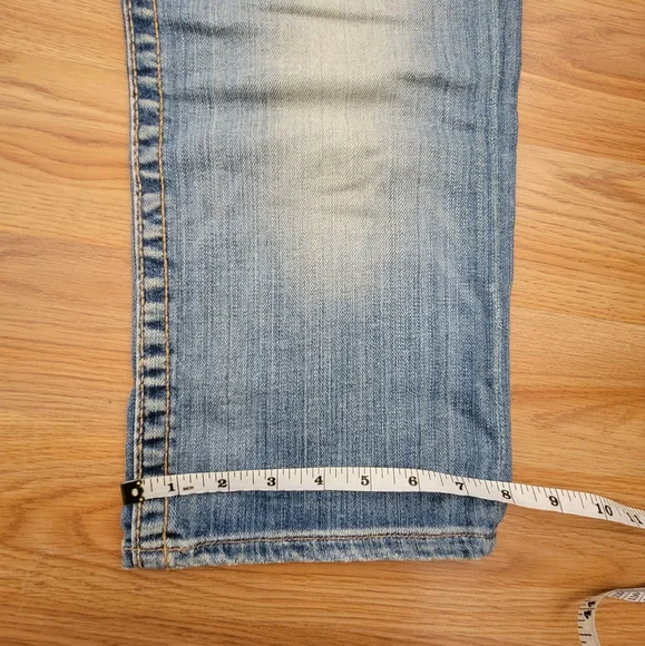 Big Star Casey Crop Jeans Size 28 Made in USA - Picture 2 of 14